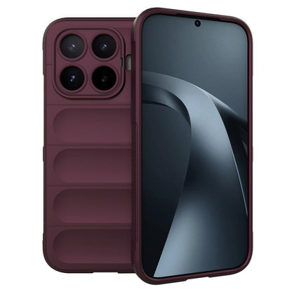 Coque pour Xiaomi 17T, Techsuit, Magic Shield, Bordeaux