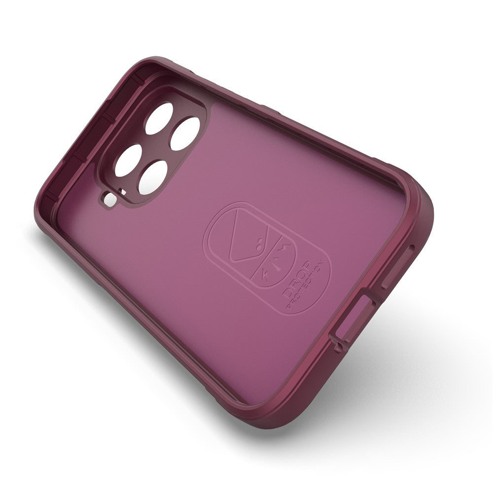 Coque pour Xiaomi 17T, Techsuit, Magic Shield, Bordeaux