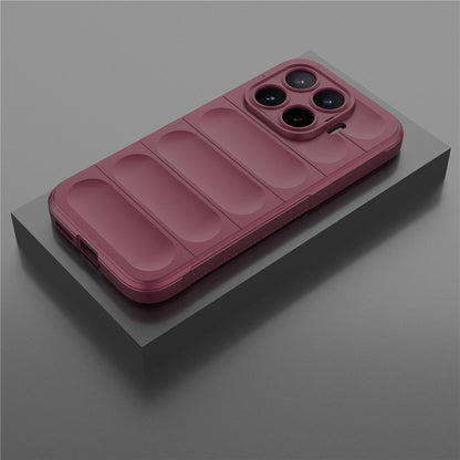 Coque pour Xiaomi 17T, Techsuit, Magic Shield, Bordeaux