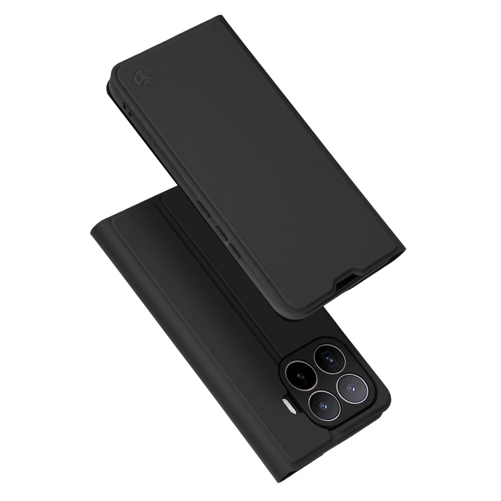 Case for Xiaomi 17T, Techsuit, Magskin Book, Black