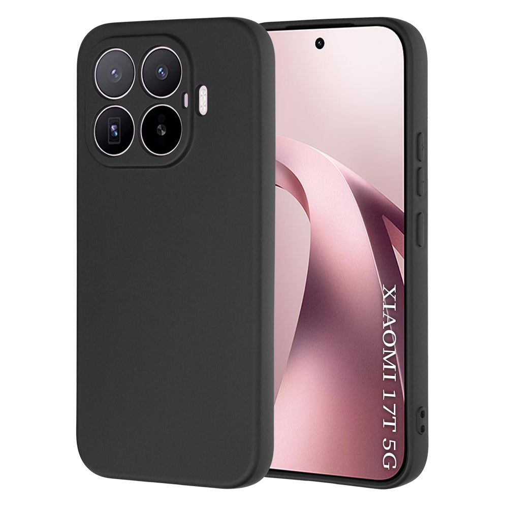 Coque pour Xiaomi 17T, Techsuit, SoftFlex, Noire