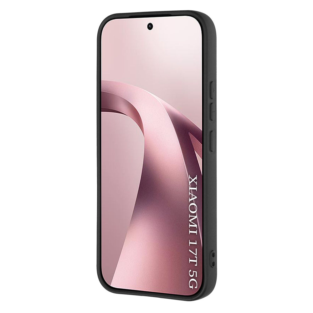 Coque pour Xiaomi 17T, Techsuit, SoftFlex, Noire