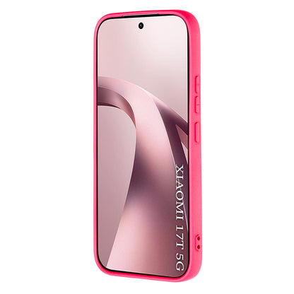 Coque pour Xiaomi 17T, Techsuit, SoftFlex, Rose Foncé