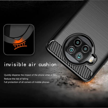 Coque pour Xiaomi Mi 10T Lite 5G, Techsuit, Carbone, Noire