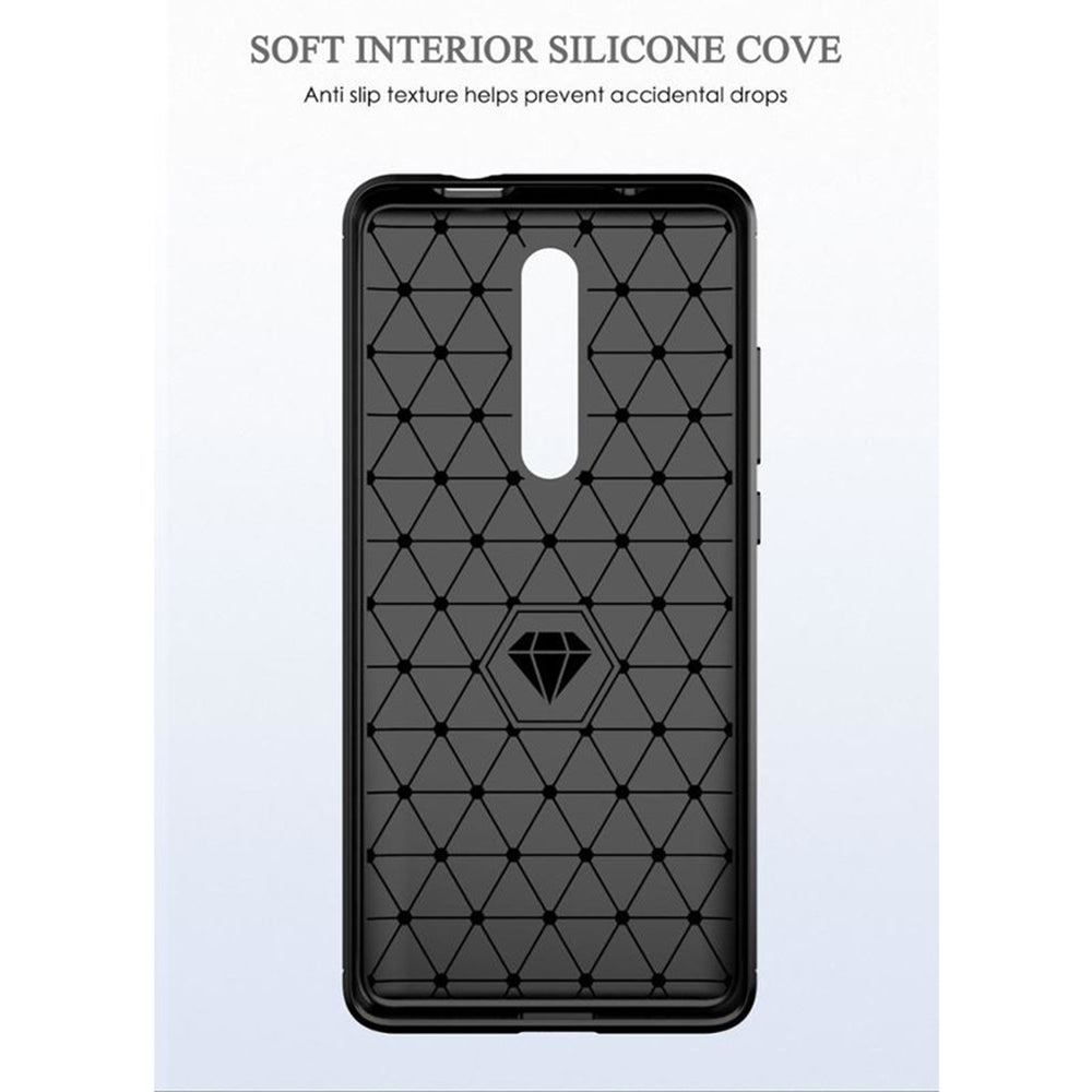 Hülle für Xiaomi Mi 9T Pro / 9T / Redmi K20 Pro / K20, Techsuit, Carbon, Schwarz