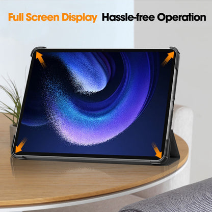 Hülle für Xiaomi Pad 6 / 6 Pro, Techsuit, FoldPro Butterfly, Mehrfarbig