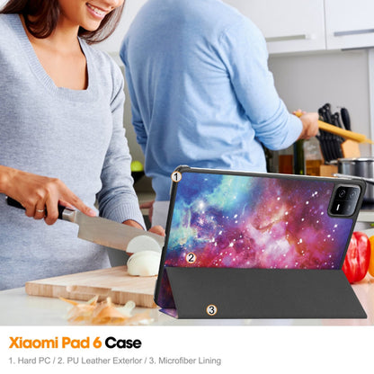Case for Xiaomi Pad 6 / 6 Pro, Techsuit, FoldPro Galaxy, Multicolor