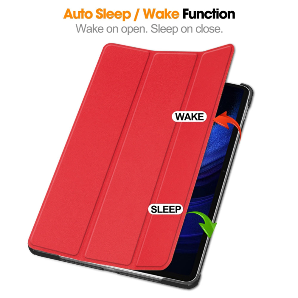 Housse pour Xiaomi Pad 6 / 6 Pro, Techsuit, FoldPro, Rouge