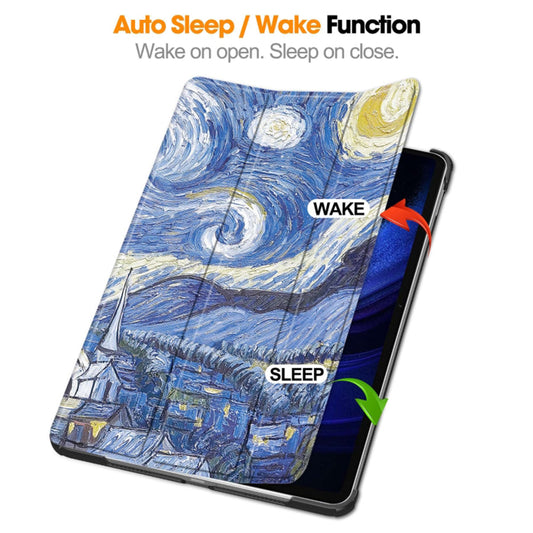 Case for Xiaomi Pad 6 / 6 Pro, Techsuit, FoldPro Starry Night, Multicolor