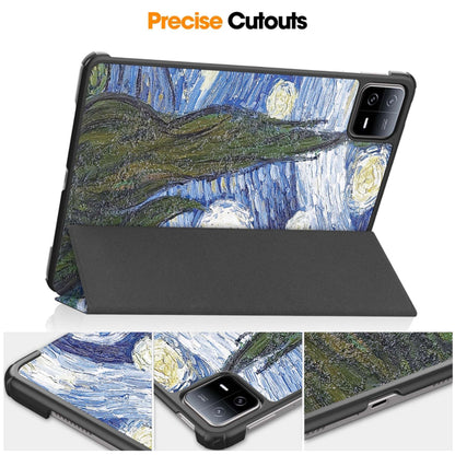 Coque pour Xiaomi Pad 6 / 6 Pro, Techsuit, FoldPro Starry Night, Multicolore