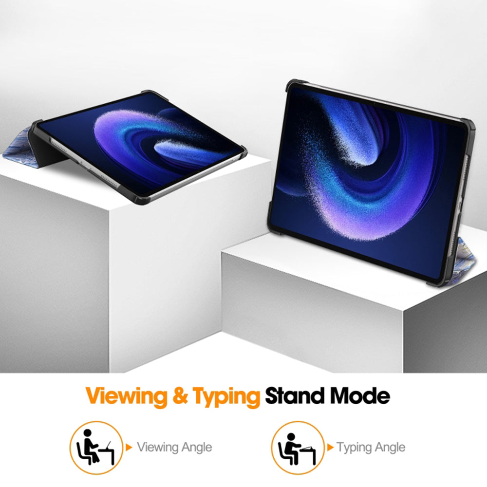 Coque pour Xiaomi Pad 6 / 6 Pro, Techsuit, FoldPro Starry Night, Multicolore