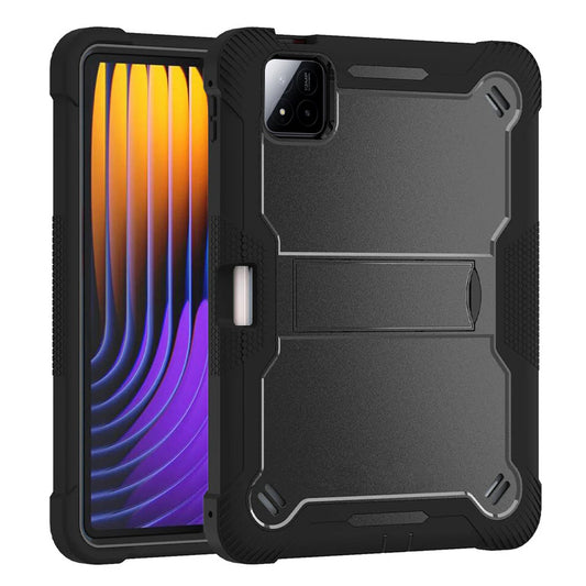 Case for Xiaomi Pad 7, Techsuit, Rugged TabShell, Black