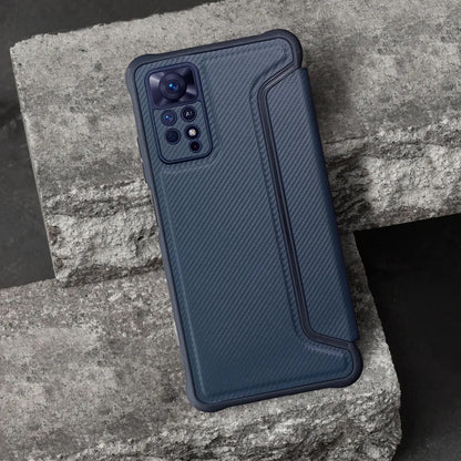 Hülle für Xiaomi Poco C75 5G / C75 / Redmi 14C, OEM, Razor Book, Blau