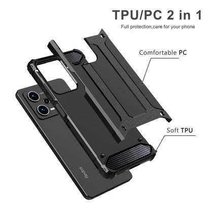 Case for Xiaomi Poco C65 / Redmi 13C, Techsuit, Hybrid Armor, Black