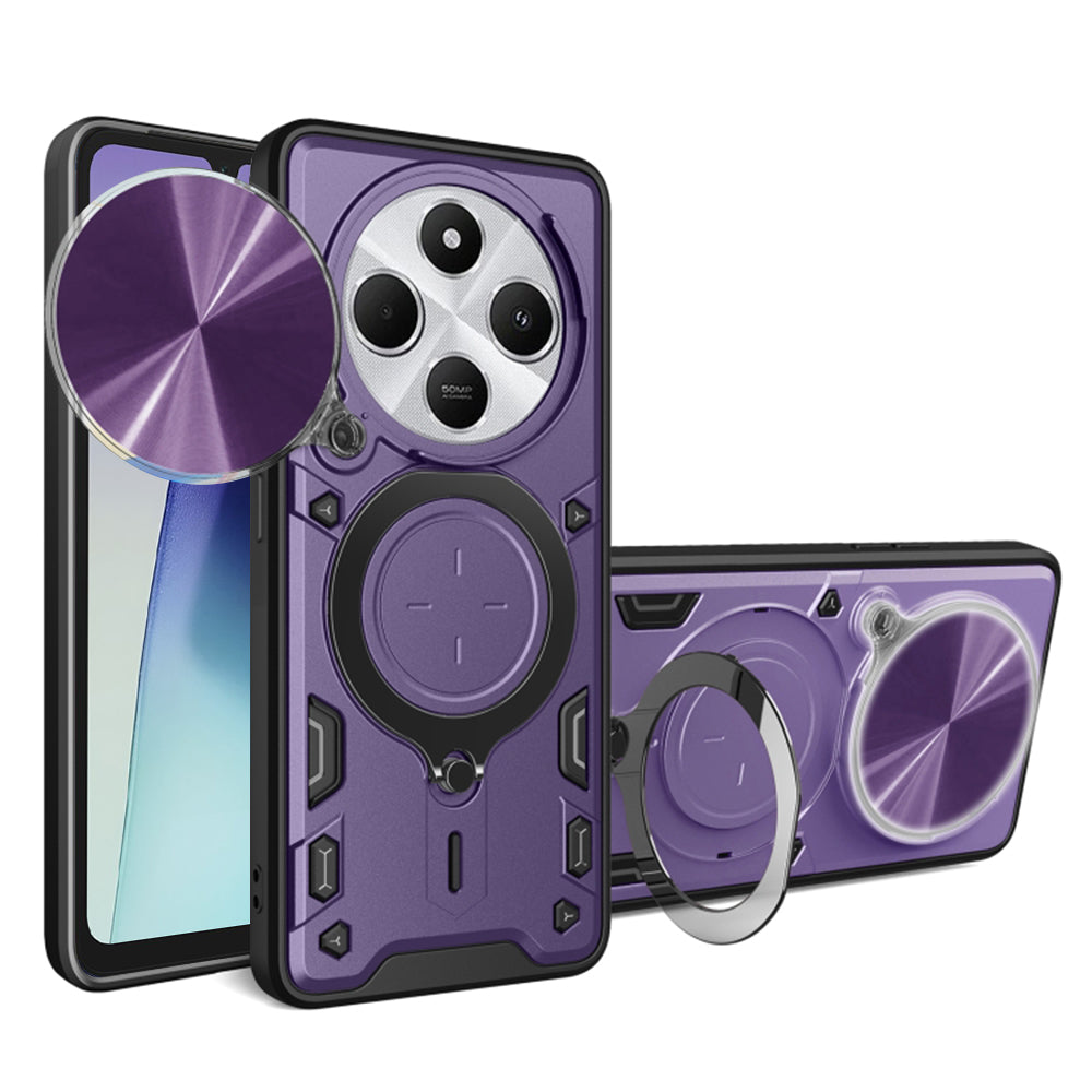Case for Xiaomi Poco C75 / Redmi 14C, Techsuit, CamGuard Pro, Purple