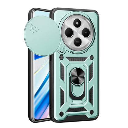 Hülle für Xiaomi Poco C75 / Redmi 14C, Techsuit, CamShield, Grün