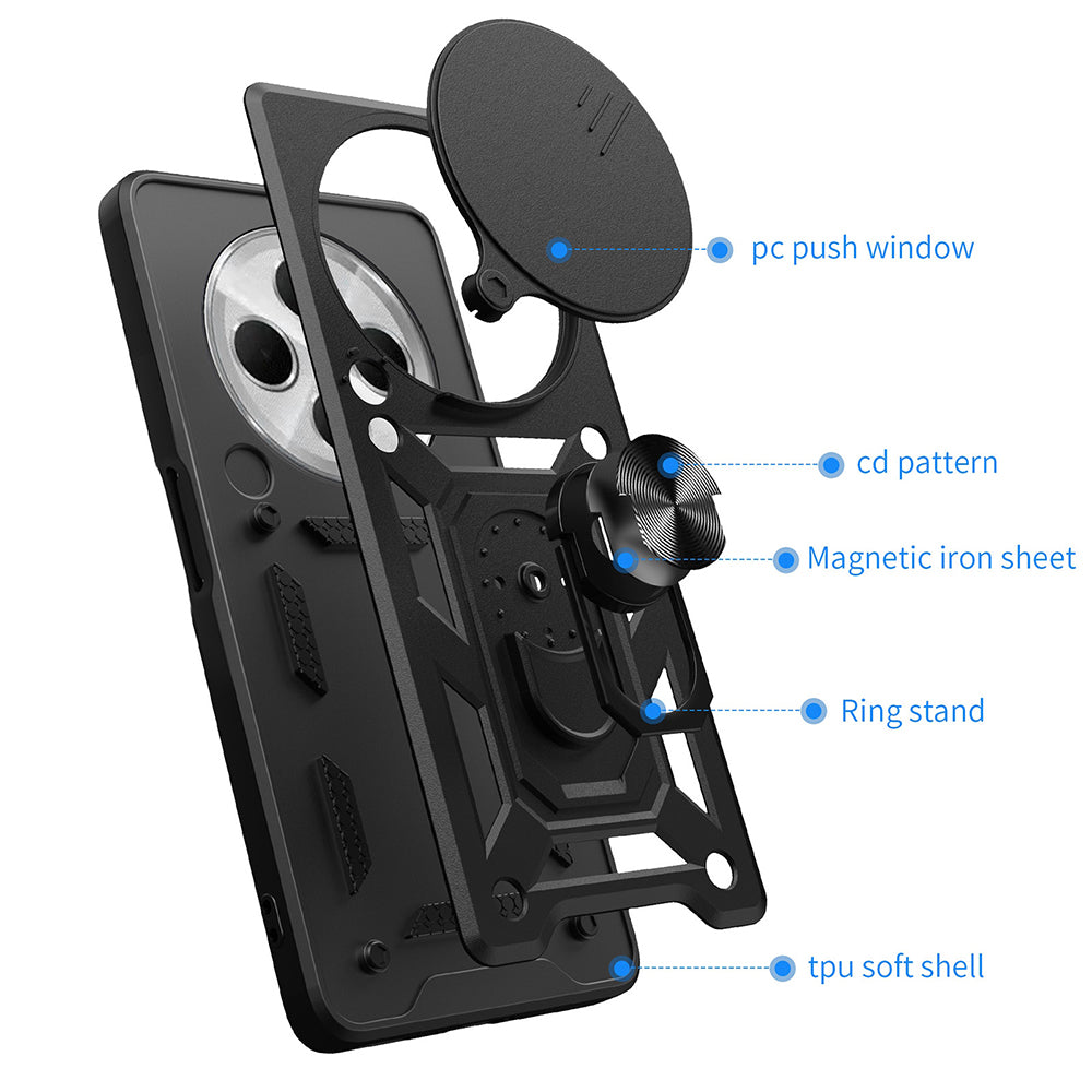Hülle für Xiaomi Poco C75 / Redmi 14C, Techsuit, CamShield, Grün