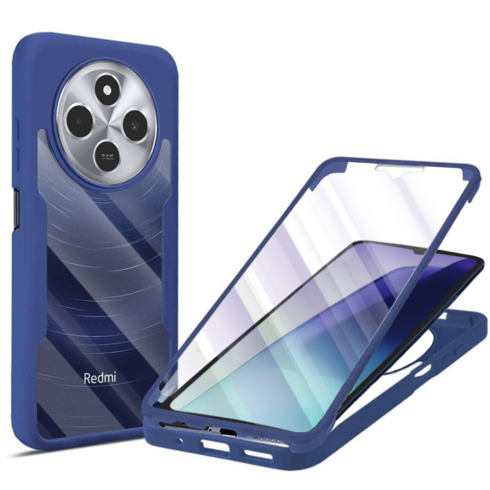 Case for Xiaomi Poco C75 / Redmi 14C, Techsuit, ColorVerse 360, Blue