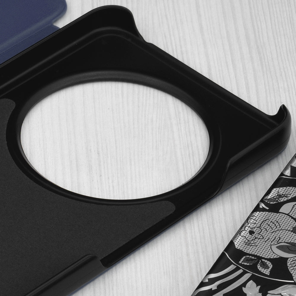 Coque pour Xiaomi Poco C75 / Redmi 14C, Techsuit, eFold, Bleu Foncé