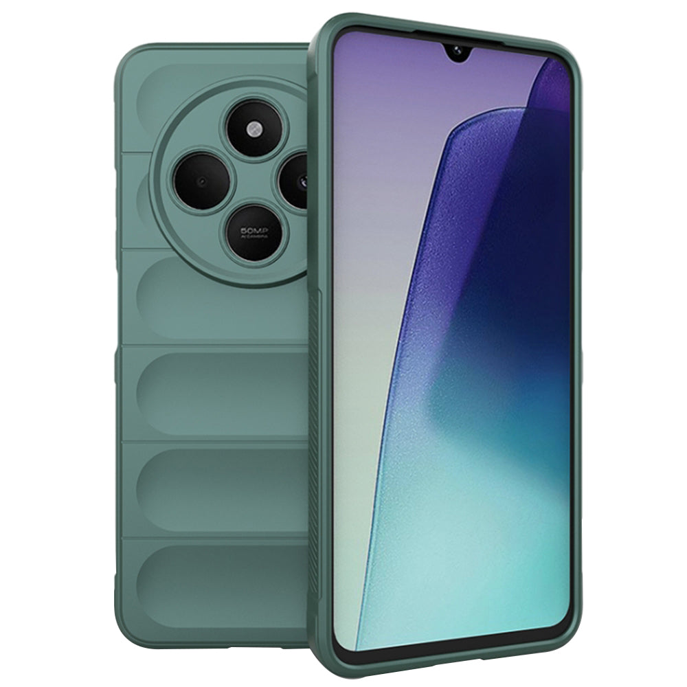 Coque pour Xiaomi Poco C75 / Redmi 14C, Techsuit, Magic Shield, Vert