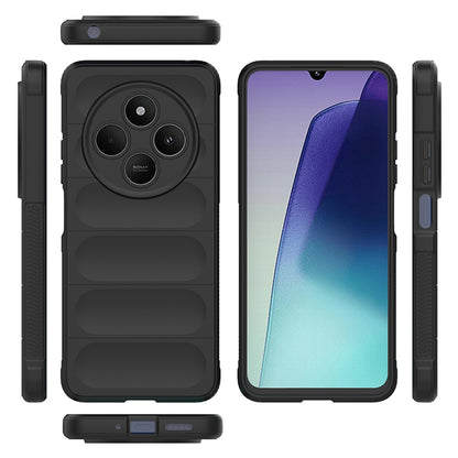 Case for Xiaomi Poco C75 / Redmi 14C, Techsuit, Magic Shield, Burgundy