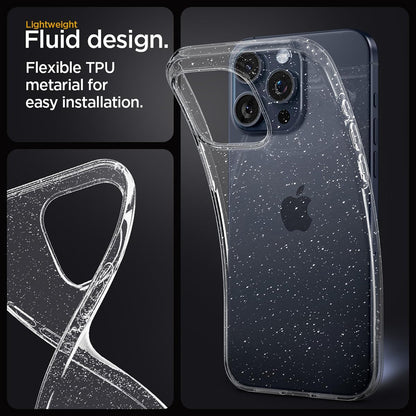 Hülle für Xiaomi Poco C75 / Redmi 14C, Techsuit, SparkleSkin, Transparent