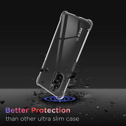 Coque pour Xiaomi Poco F3 / Mi 11i, Techsuit, Anti-choc Claire, Transparente