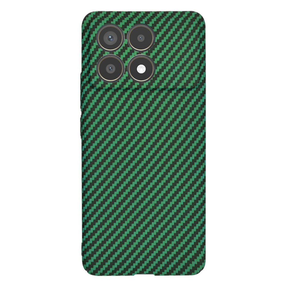 Coque pour Xiaomi Poco F6 Pro, Techsuit, Carbonite FiberShell, Vert