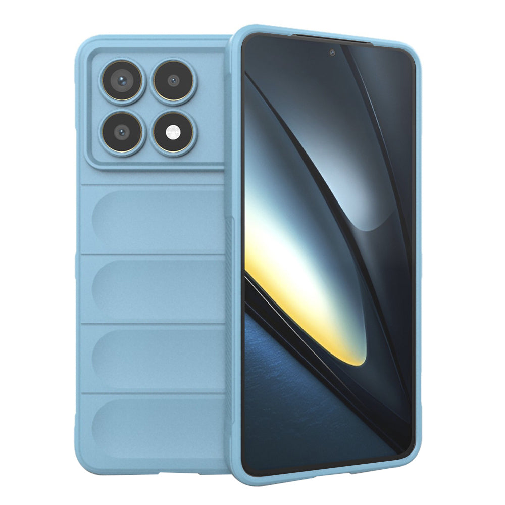 Coque pour Xiaomi Poco F6 Pro, Techsuit, Magic Shield, Bleu