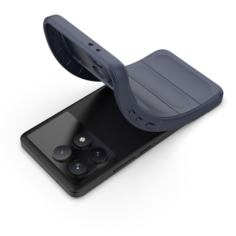 Coque pour Xiaomi Poco F6 Pro, Techsuit, Magic Shield, Bleu