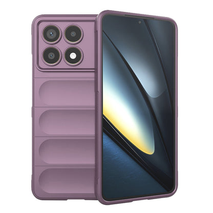 Hülle für Xiaomi Poco F6 Pro, Techsuit, Magic Shield, Lila