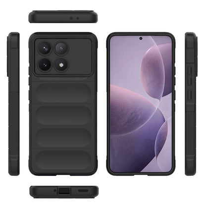 Hülle für Xiaomi Poco F6 Pro, Techsuit, Magic Shield, Lila