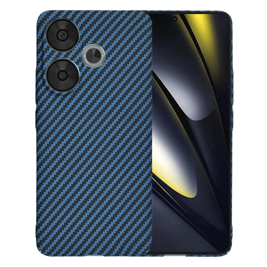 Case for Xiaomi Poco F6, Techsuit, Carbonite FiberShell, Turquoise