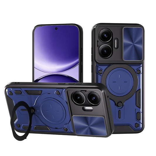 Coque pour Xiaomi Poco F7, Techsuit, CamGuard Pro, Bleue