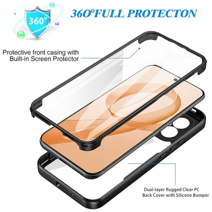 Étui pour Xiaomi Poco F8 Pro, Techsuit, ColorVerse 360, Noir