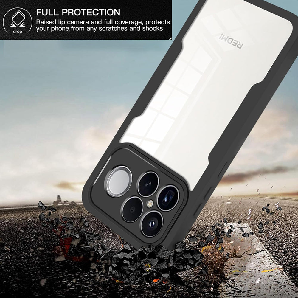 Étui pour Xiaomi Poco F8 Pro, Techsuit, ColorVerse 360, Noir