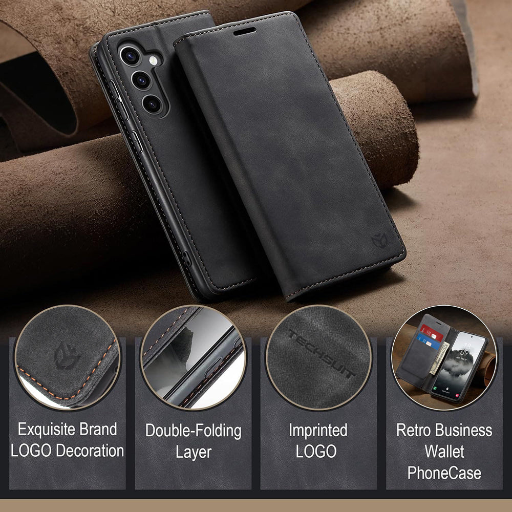 Hülle für Xiaomi Poco F8 Pro, Techsuit, Confy, Schwarz