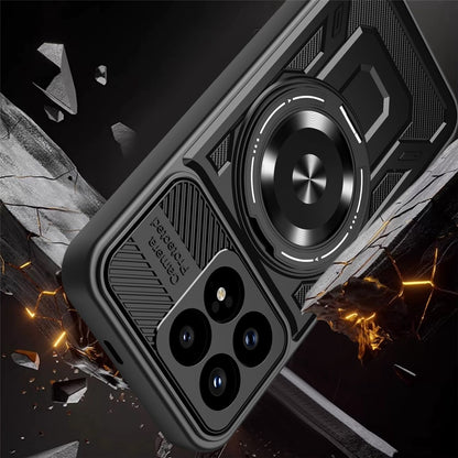 Case for Xiaomi Poco F8 Pro, Techsuit, RuggedCam, Black