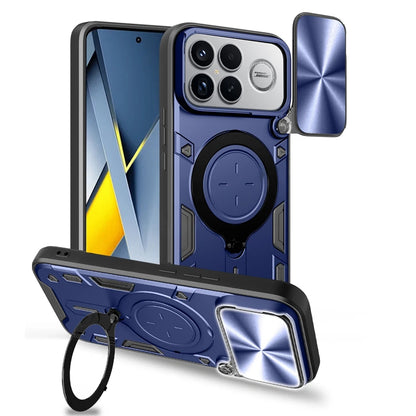 Étui pour Xiaomi Poco F8 Ultra, Techsuit, CamGuard Pro, Bleu