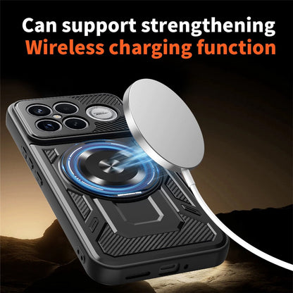 Étui pour Xiaomi Poco F8 Ultra, Techsuit, RuggedCam, Noir