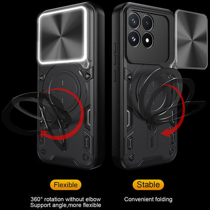 Hülle für Xiaomi Poco F9 Pro, Techsuit, CamGuard Pro, Blau