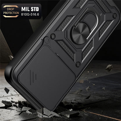 Coque pour Xiaomi Poco F9 Pro, Techsuit, CamShield, Noire