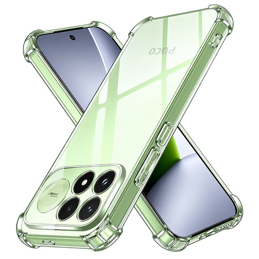 Hülle für Xiaomi Poco F9 Pro, Techsuit, stoßfest klar, transparent