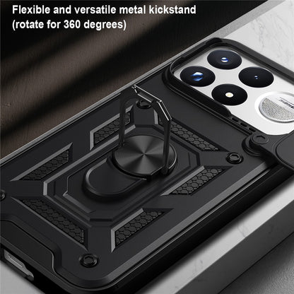 Coque pour Xiaomi Poco F9 Ultra, Techsuit, CamShield, bleue