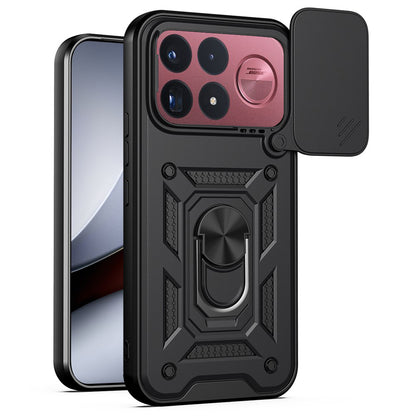 Coque pour Xiaomi Poco F9 Ultra, Techsuit, CamShield, noire