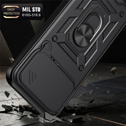 Coque pour Xiaomi Poco F9 Ultra, Techsuit, CamShield, noire