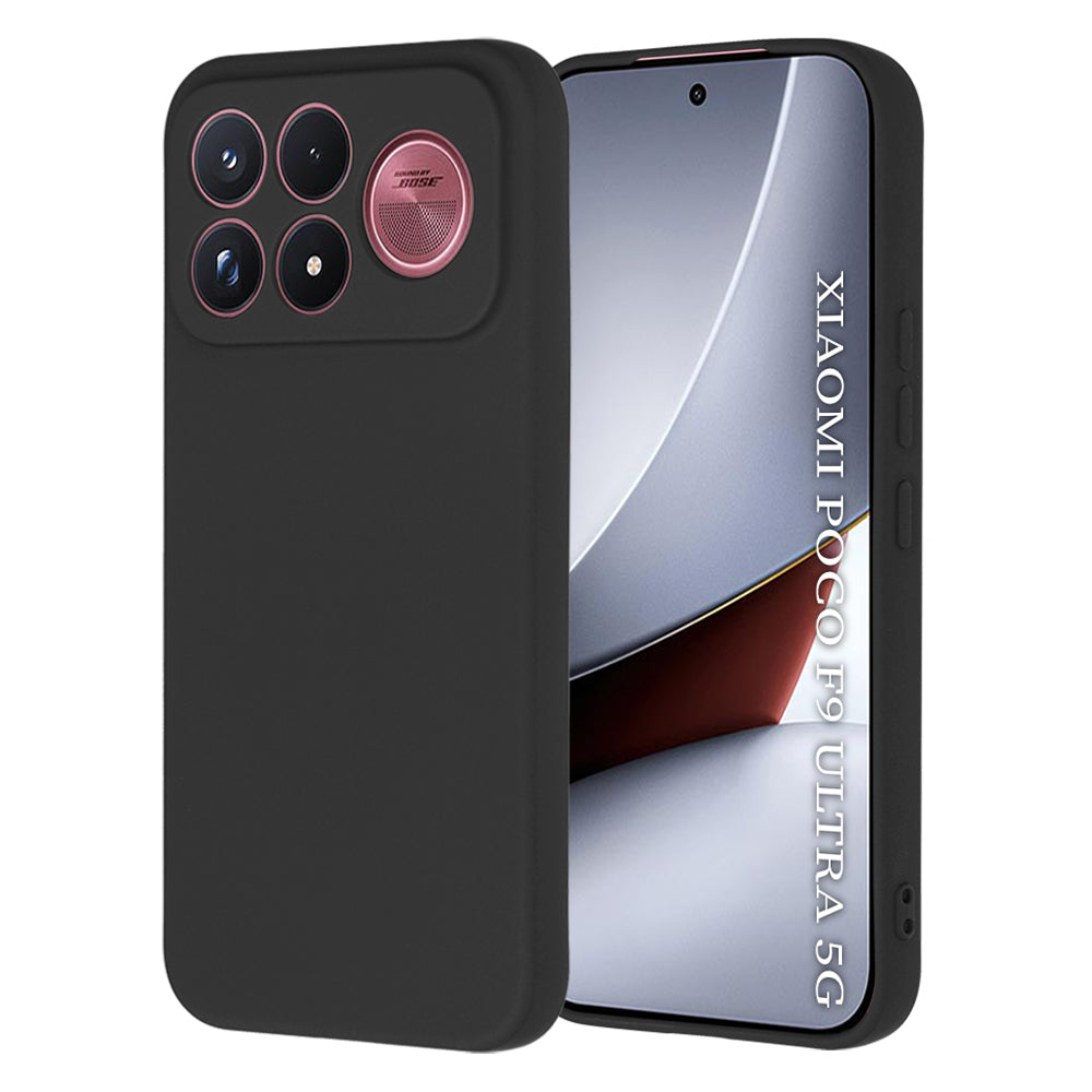 Hülle für Xiaomi Poco F9 Ultra, Techsuit, SoftFlex, Schwarz