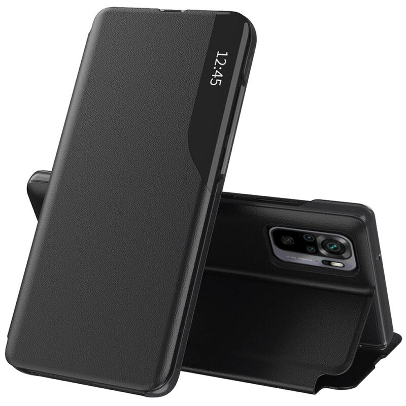 Coque pour Xiaomi Poco M5s / Redmi Note 10S / Note 10, Techsuit, eFold, Noire