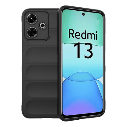 Hülle für Xiaomi Poco M6 4G / Redmi 13, Techsuit, Magic Shield, Schwarz