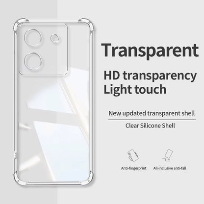 Coque pour Xiaomi Poco M7 Pro 5G, Techsuit, Antichoc Claire, Transparente